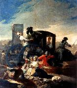 Francisco de goya y Lucientes The Crockery Vendor oil